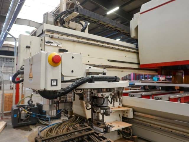 Squaring/Edgebanding and Drilling Line IMA COMBIMA SYSTEM/I/R75/1170/F/R3