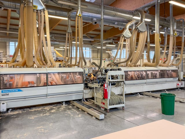 Double Sided Squaring/Edgebanding Machines STEFANI EVOLUTION SB