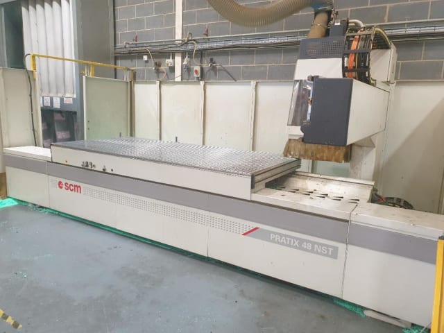 CNC Machine Centres With Flat Table SCM PRATIX 48 NST