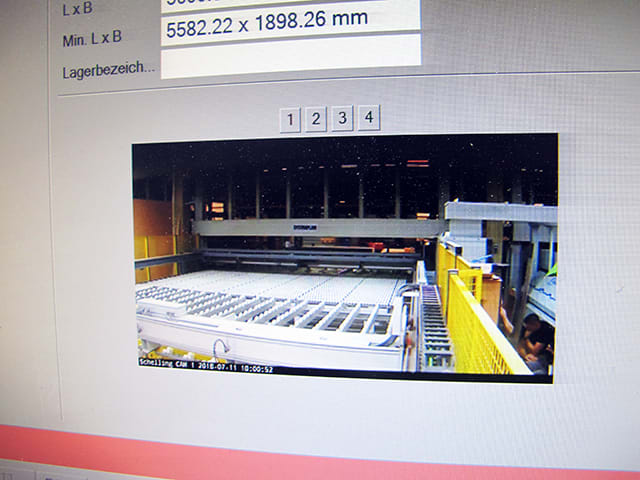 Plattensäge mit automatischer Beschickung SCHELLING FH 4 580