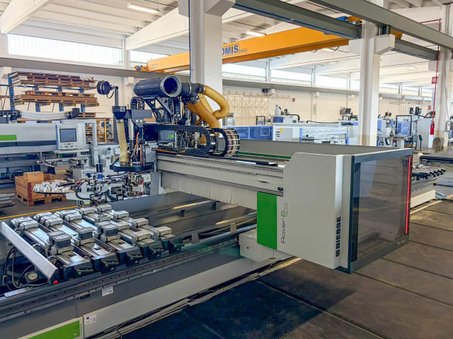 CNC Machine Centres For Routing, Drilling And Edgebanding. BIESSE ROVER B 1984 G EDGE