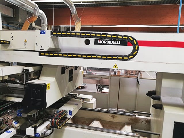 Máquina flexible de perforación MORBIDELLI AUTHOR 900
