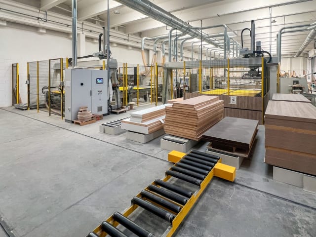 Door Squaring/Edgebanding Line FERWOOD CUSTOMIZED FW-SB DOORFLEX U-LINE