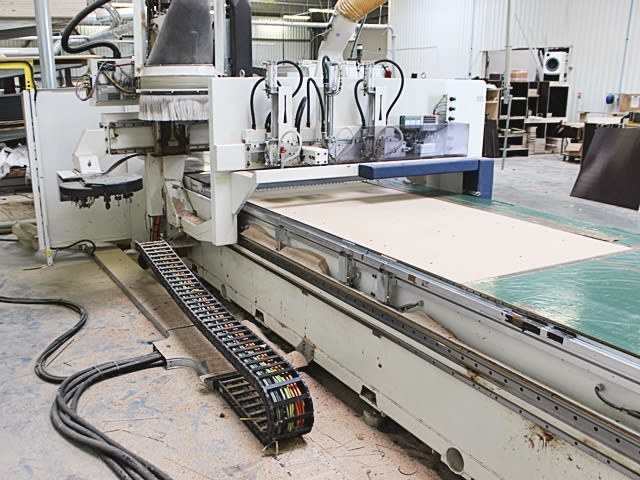 5-Achs-Bearbeitungszentrum MORBIDELLI AUTHOR M 400
