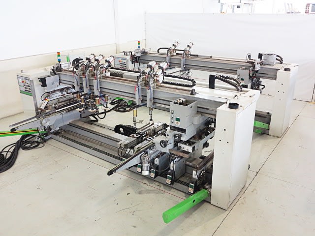 Línea De Perforado E Inserción BIESSE TECHNO FDT + TECHNO SDT