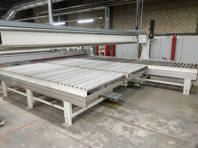 Squaring/Edgebanding and Drilling Line IMA COMBIMA SYSTEM/I/R75/1170/F/R3