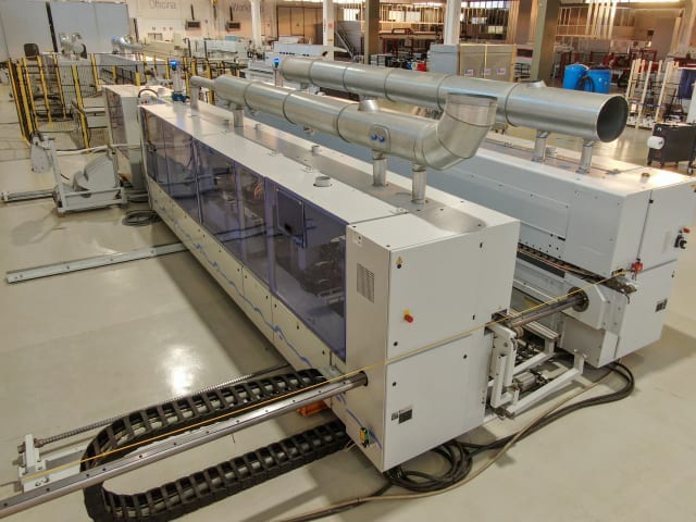 Squaring/Edgebanding Line HOMAG + LIGMATECH KFL 525 + KFL 526