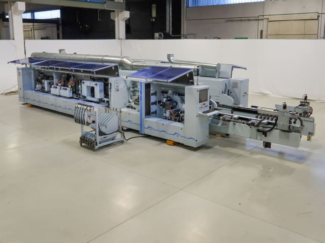 Squaring/Edgebanding Line HOMAG + LIGMATECH KFL 525 + KFL 526