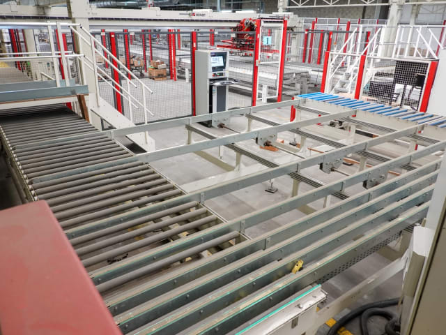 Squaring/Edgebanding and Drilling Line IMA COMBIMA SYSTEM/I/R75/1170/F/R3