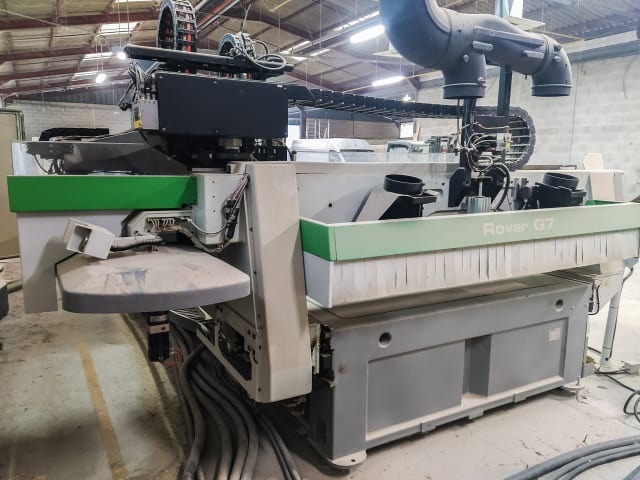 Centra Obróbcze Z Płaskim Stołem Nesting BIESSE ROVER G 714
