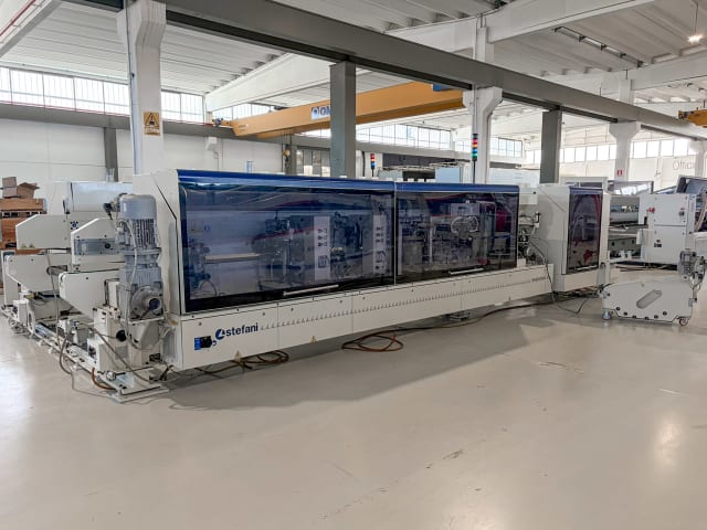 Double Sided Squaring/Edgebanding Machines STEFANI EVOLUTION C