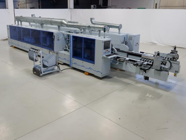Squaring/Edgebanding Line HOMAG + LIGMATECH KFL 525 + KFL 526
