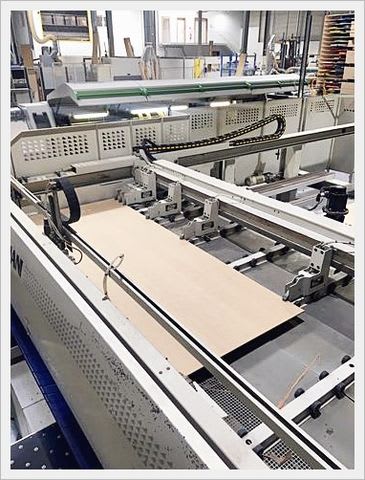 Automatic Rear Loading Beam Panel Saws GABBIANI GALAXY 105 T BR