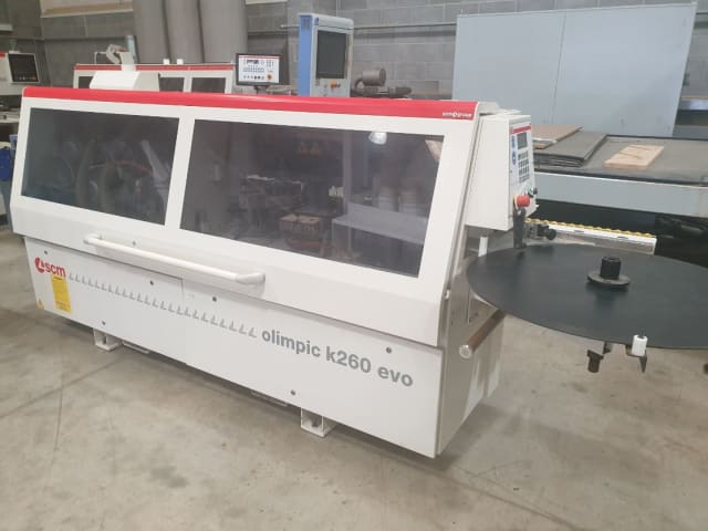 Máquina De Colar Bordos Simples SCM-OLIMPIC K260 EVO