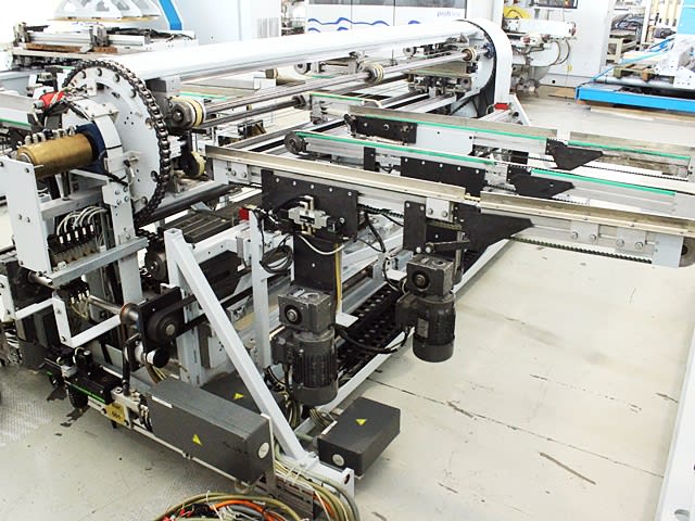 Durchlaufbohr- und Dübeleintreibanlage WEEKE + BARGSTEDT PROFILINE BST 750; P TTL401/12