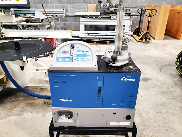 Односторонний Кромкооблицовочный Станок SCM K800 E + NORDSON PU