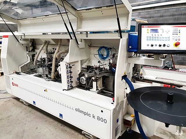 Односторонний Кромкооблицовочный Станок SCM K800 E + NORDSON PU