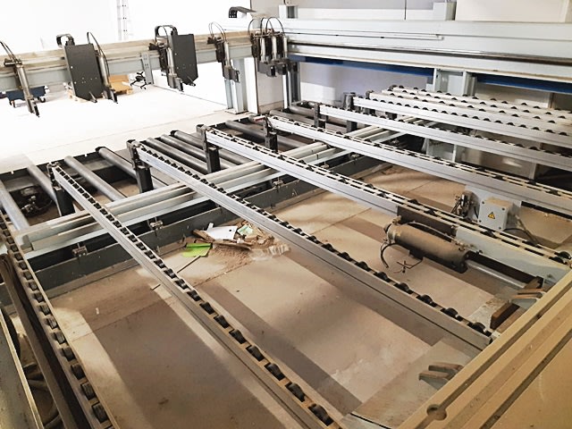 Распиловочный Станок С Автоматической Загрузкой HOLZMA HPL 380/43/22