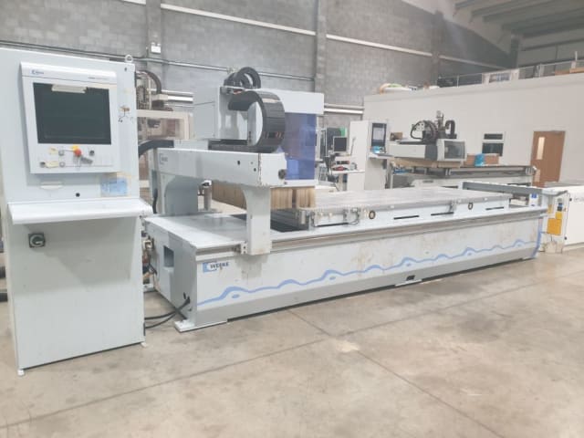 Centro di lavoro con piano NESTING WEEKE OPTIMAT  BHP VANTAGE 43M