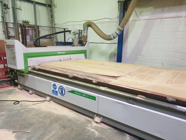 Centro di lavoro con piano NESTING BIESSE KLEVER 2236 GFT