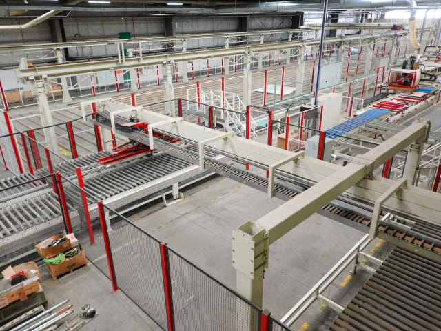 Squaring/Edgebanding and Drilling Line IMA COMBIMA SYSTEM/I/R75/1170/F/R3