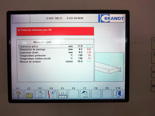 Bordatrice Singola BRANDT KDF 780/2C