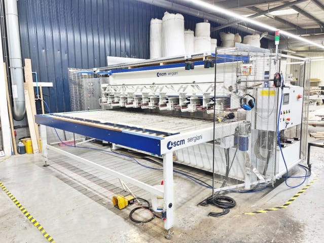Edge glued beam panel press SERGIANI GSL A 35/13 H.F
