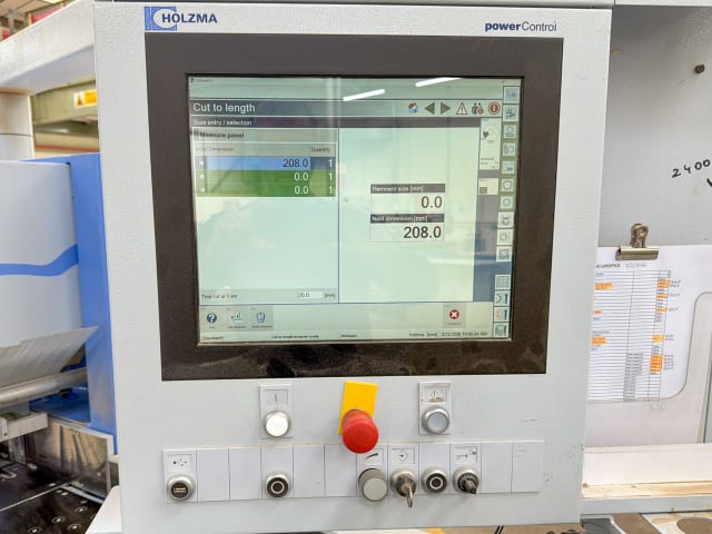 Automatic Rear Loading Beam Panel Saws HOLZMA HPP 250/38/38