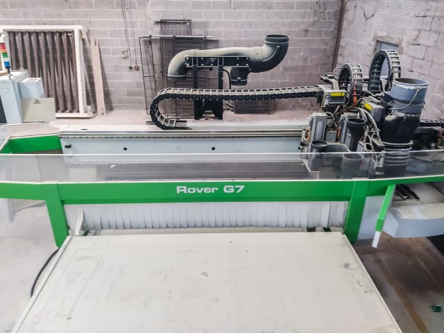 Centra Obróbcze Z Płaskim Stołem Nesting BIESSE ROVER G 714