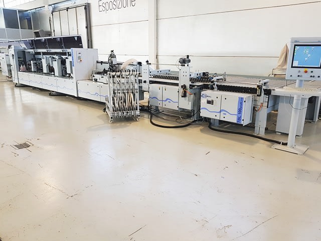 Ligne De Façonnage–Placage HOMAG + LIGMATECH KAL 330/8/A20/S2