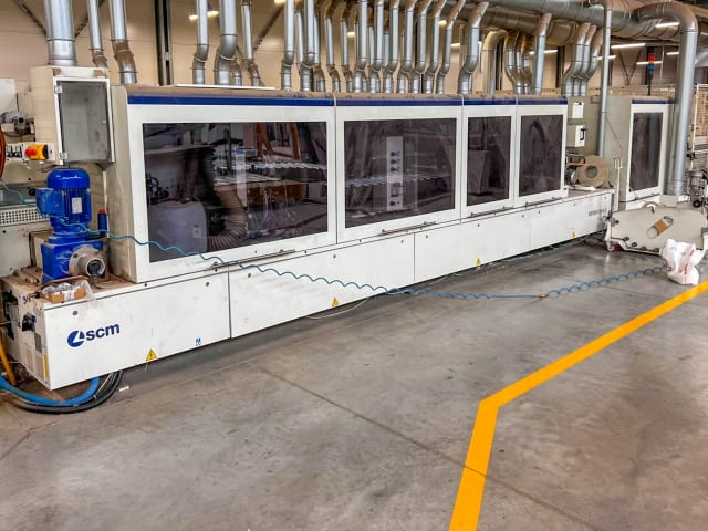 Double Sided Squaring/Edgebanding Machines SCM MAHROS - STEFANI - CELASCHI