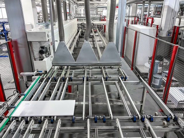 Squaring/Edgebanding Line IMA COMBIMA SYSTEMS/N/I/R75/1110