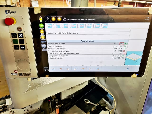 Single Sided Edgebanders BRANDT KDF 650 airTec