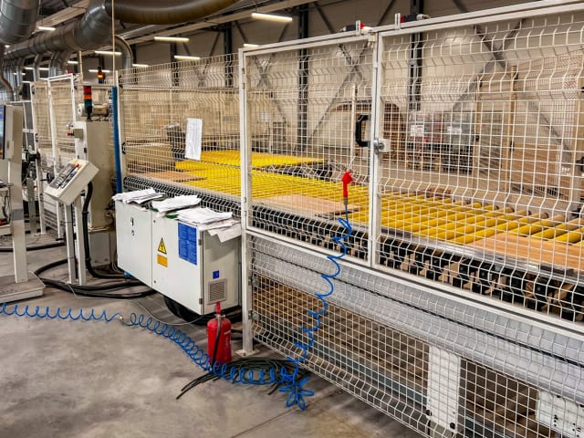 Double Sided Squaring/Edgebanding Machines SCM MAHROS - STEFANI - CELASCHI