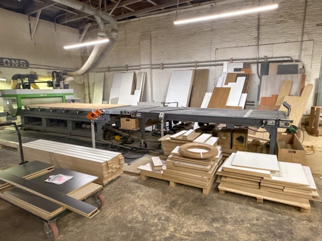 Centro di lavoro con piano NESTING BIESSE SKILL 1536 G FT