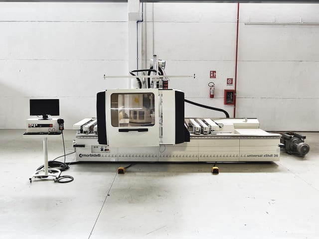 5 Axis CNC Routers MORBIDELLI UNIVERSAL X5 HDL 36