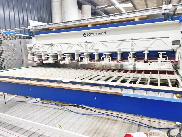 Edge glued beam panel press SERGIANI GSL A 35/13 H.F