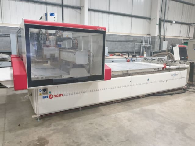 CNC Machine Center with NESTING Table SCM PRATIX S15B
