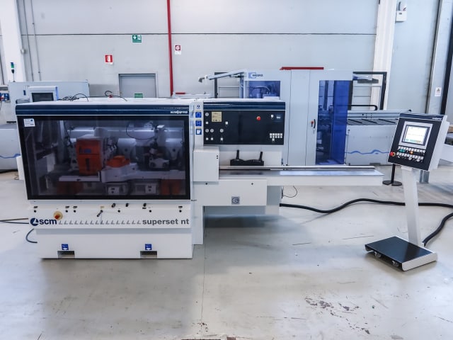 Piallatrice-Scorniciatrice SCM SUPERSET NTPL