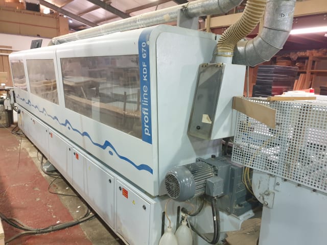 단일 에지 밴더 BRANDT KDF 670 PROFILINE
