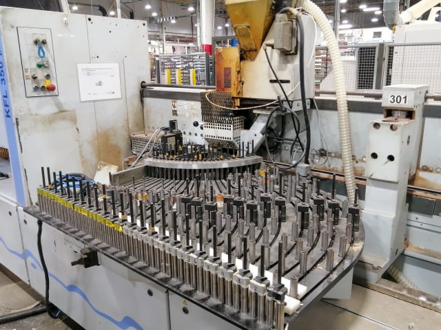 Pierwsza partia okleinowania HOMAG PROFI KFL 350/11/A3/WZ14