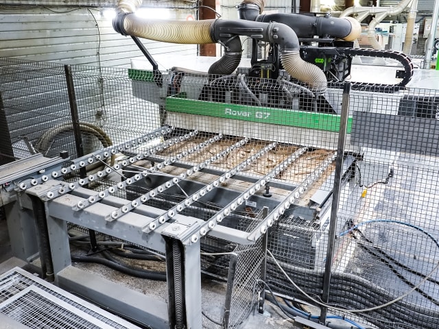 Centro di lavoro con piano NESTING BIESSE ROVER G 7.14