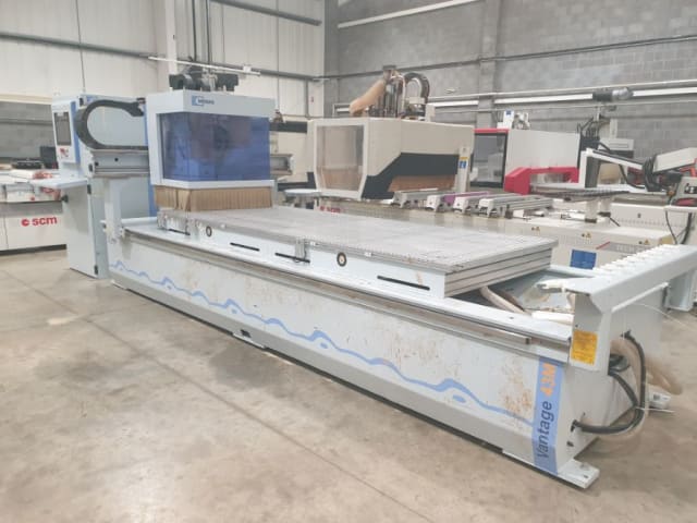 Centro di lavoro con piano NESTING WEEKE OPTIMAT  BHP VANTAGE 43M