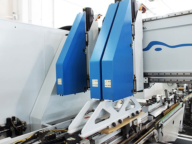 Durchlaufbohr- und Dübeleintreibanlage WEEKE + BARGSTEDT PROFILINE BST 750; P TTL401/12