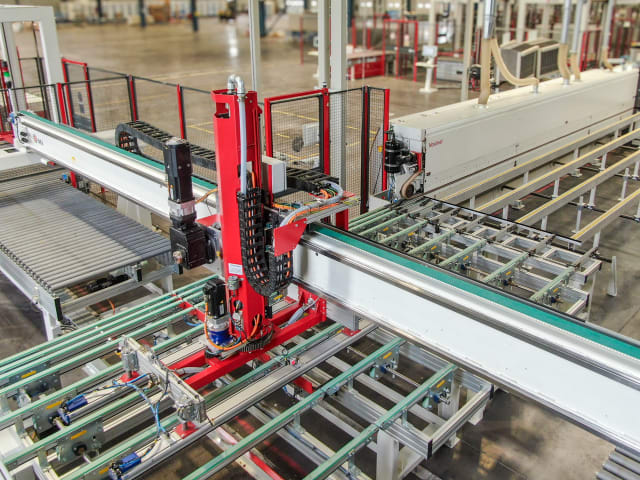Complete BATCH 1 Production Line IMA CUTTING,EDIGING,DRILLING LINE
