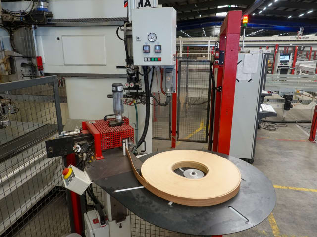 Squaring/Edgebanding and Drilling Line IMA COMBIMA SYSTEM/I/R75/1170/F/R3