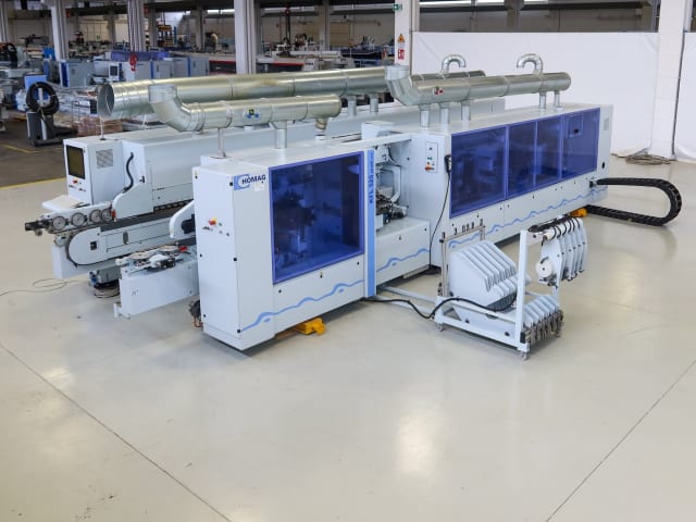 Squaring/Edgebanding Line HOMAG + LIGMATECH KFL 525 + KFL 526