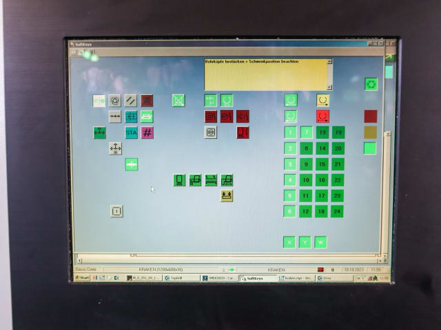 Durchlaufbohrmaschine WEEKE BST 500 D