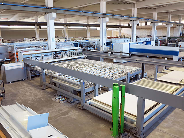 Sezionatrice carico automatico SELCO EBTR 120 TWIN PUSHER