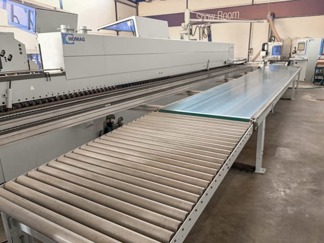 Plaqueuses De Chants Unilaterales HOMAG + LIGMATECH KAL 310 + ZHR 05